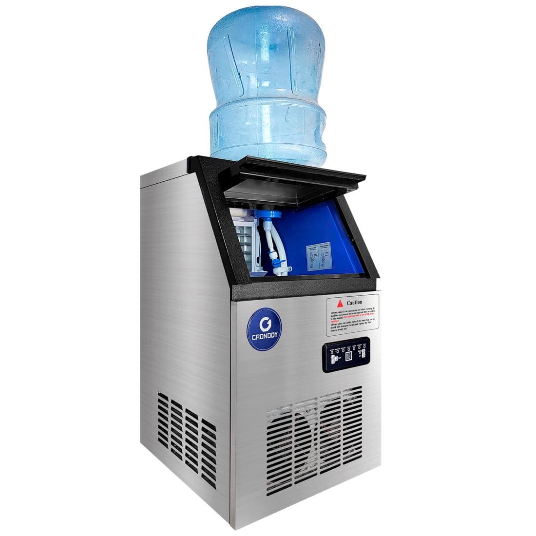 Máquina de Hielo 40 Kg/24h - Cubitos Dedo