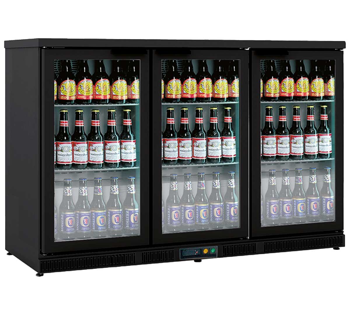 Frigorífico Expositor 350 litros - Temperaturas de -2 a +14 grados